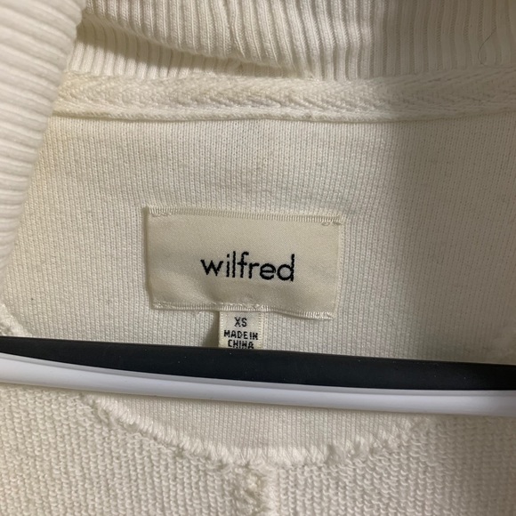 XS Cream Wilfred Aritzia Diderot Sweater/cardigan - Picture 2 of 7